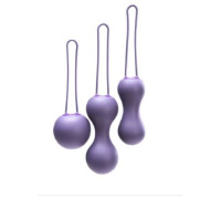 Набір вагінальних кульок Je Joue - Ami Purple, діаметр 3,8-3,3-2,7см, вага 54-71-100гр