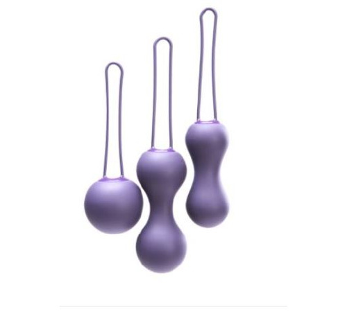 Набір вагінальних кульок Je Joue - Ami Purple, діаметр 3,8-3,3-2,7см, вага 54-71-100гр