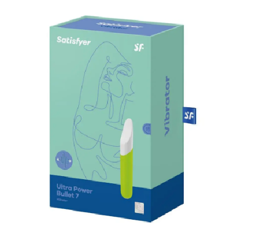 Віброкуля Satisfyer Ultra Power Bullet 7 GREEN