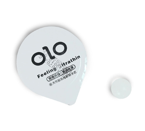 Ультратонкий презерватив OLO с шариком (1шт.)