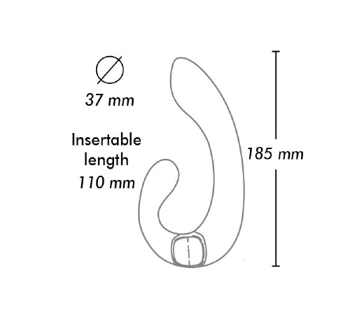 Вибратор-кролик Shunga Miyo Raspberry