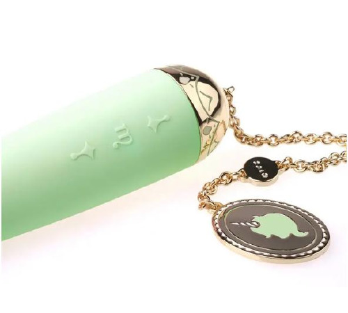 Вибратор для точки G с подключением к телефону ZALO Momoko Melon Green