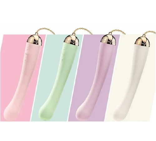 Вибратор для точки G с подключением к телефону ZALO Momoko Melon Green