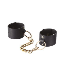 Наручники Bijoux Indiscrets  MAZE - Wide Cuffs Black