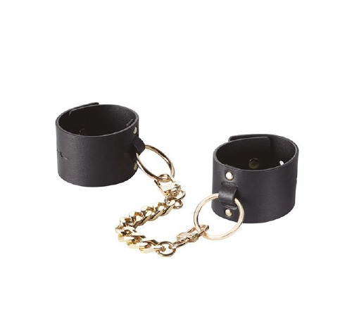 Наручники Bijoux Indiscrets  MAZE - Wide Cuffs Black