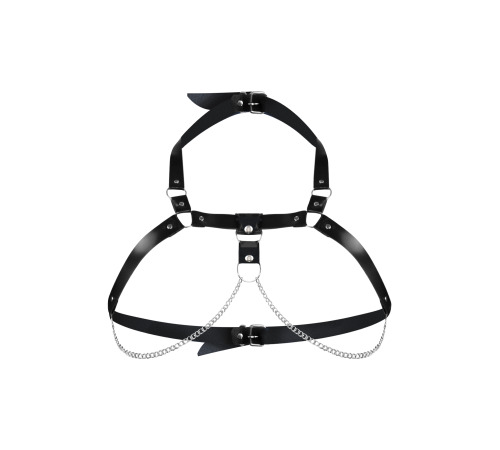 Женская портупея из натуральной кожи Art of Sex - Virginia, цвет Черный, размер XS-M