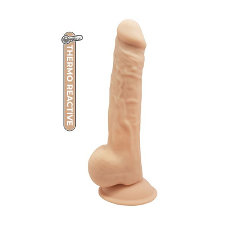 Фалоімітатор Термоактивний REAL LOVE 9.5, Flash