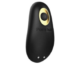 Кліторальний вібростимулятор Pornhub Tempest, 10 режимів роботи, водостійкий