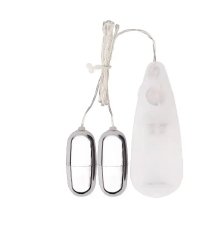 Виброяйцо на пульте управления 2 шт. Chisa  Hi-Basic Dual Delight Vibrating B