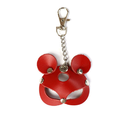 Брелок на карабине для ключей Art of Sex Mouse, Красный