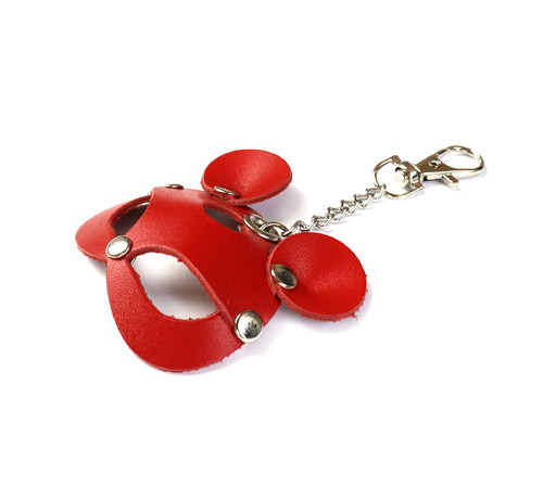 Брелок на карабине для ключей Art of Sex Mouse, Красный