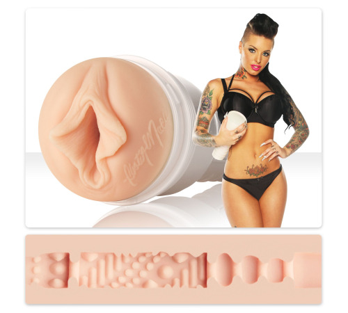 Мастурбатор Fleshlight Girls: Christy Mack - Attack, зі зліпка вагіни, дуже ніжний