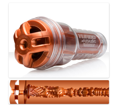 Мастурбатор Fleshlight Turbo Ignition Copper (имитатор минета)