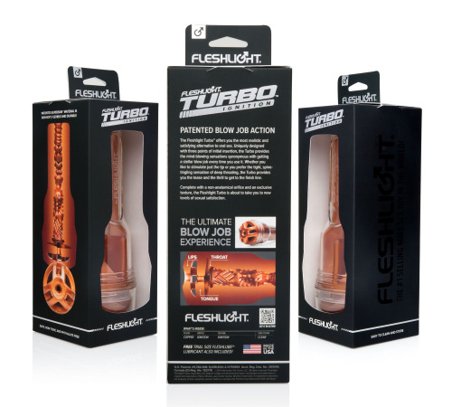 Мастурбатор Fleshlight Turbo Ignition Copper (имитатор минета)