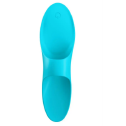 Универсальный вибратор на палец Satisfyer Teaser light blue