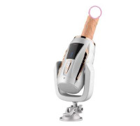 Секс машина на присоску Leten Wolverine з фалоімітатором, амплітуда 3-5см