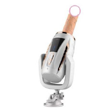 Секс машина на присоске Leten Wolverine с фаллоимитатором, амплитуда 3-5см