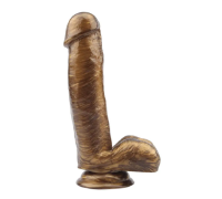 Фаллоимитатор реалистик Chisa Dark Muscle Gold