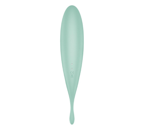 Смарт-вибратор для клитора с вакуумной стимуляцией Satisfyer Twirling Pro+ Mint