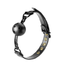 Кляп BLAZE BALL GAG CROCO BLACK
