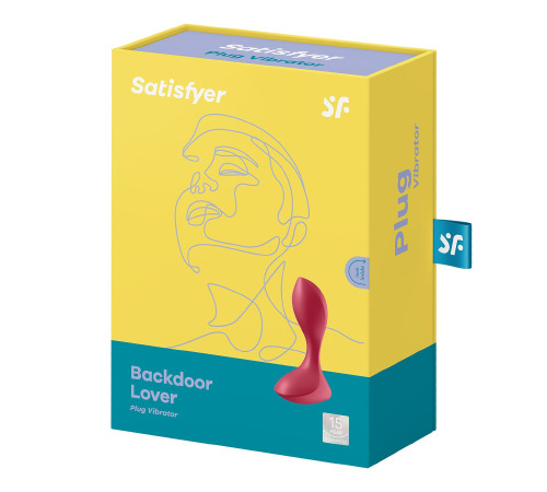 Анальная вибропробка Satisfyer Backdoor Lover Red