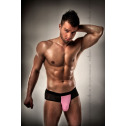 Мужские трусики с розовым гульфиком Passion 007 THONG pink S/M - Passion