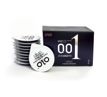 Презервативы Double Benefit 0.01 Passionate factor, Черные 10 шт