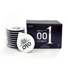 Презервативы Double Benefit 0.01 Passionate factor, Черные 10 шт