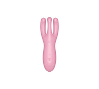 Кліторальний смарт-вібратор Satisfyer Threesome 4 Pink з трьома пальчиками