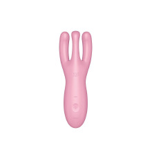 Кліторальний смарт-вібратор Satisfyer Threesome 4 Pink з трьома пальчиками