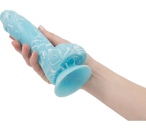 Светящийся в темноте фаллоимитатор ADDICTION - LUKE - 7.5