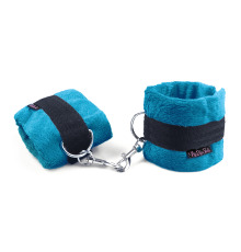 Наручники BDSM NeDlyaSkuki Soft Touch Light, цвет Синий