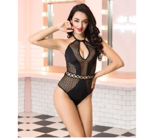 Эротический боди с глубоким декольте One Size