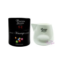 Массажная свеча Plaisirs Secrets Bubble Gum (80 мл) подарочная упаковка, керамический сосуд