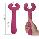 Вибратор для пар Love To Love PLEASE ME - PLUM STAR с тремя моторами, гибкий