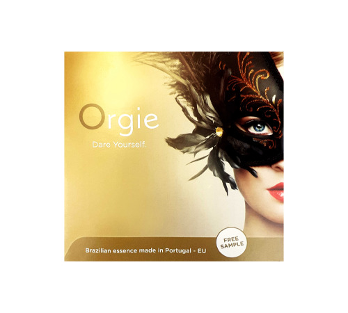 ПРОБНИК з міні-каталогом Масажне масло APHRODISIAC ефект шовковистою шкіри Orgie (Бразилія-притягує