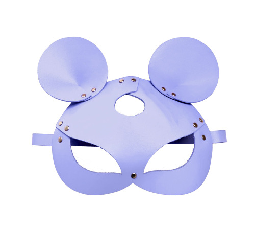 Кожаная маска мишеняти Art of Sex - Mouse Mask, цвет Лавандовый