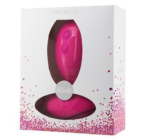 Віброяйце Alive Magic Egg 2.0 Pink із пультом ДУ