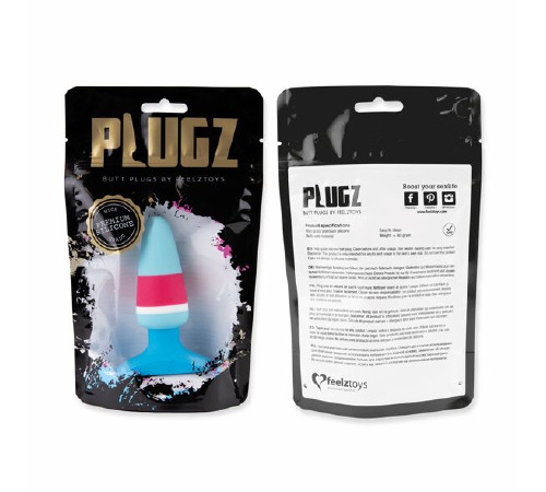Анальная пробка FeelzToys - Plugz Butt Plug Colors Nr. 1