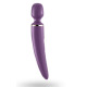 Вібромасажер Satisfyer Wand-er Woman (Purple/Gold) водонепроникний, потужний, розмір XXL