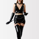 Сексуальный виниловый костюм Госпожи