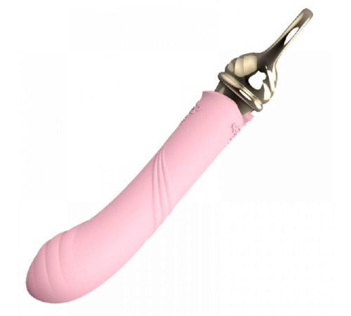 Вібромасажер із функцією підігріву ZALO COURAGE, Fairy Pink