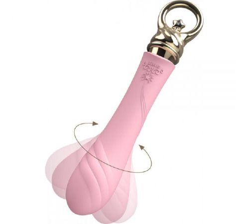 Вібромасажер із функцією підігріву ZALO COURAGE, Fairy Pink