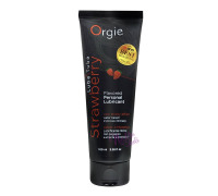 Їстівний лубрикант на водній основі Lube Tube Orgie Полуниця 100 мл