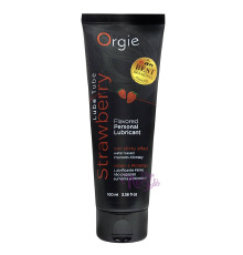 Съедобный лубрикант на водной основе Lube Tube Orgie Клубника 100 мл