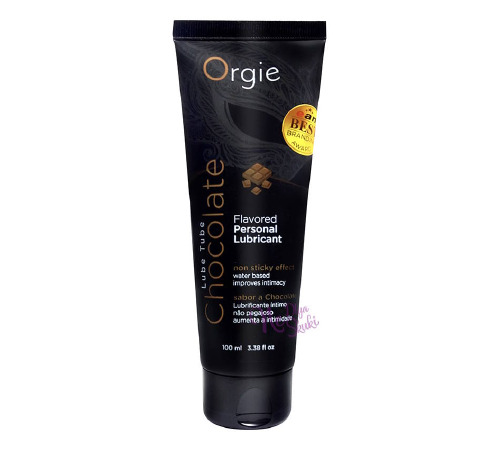 Съедобный лубрикант на водной основе Lube Tube Orgie Шоколад 100 мл