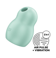 Вакуумный стимулятор с вибрацией Satisfyer Pro To Go 1 Mint