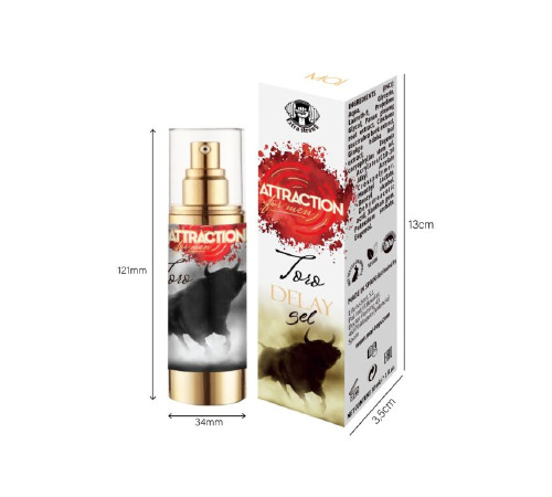 Гель-пролонгатор Retarding Gel MAI Attraction Toro (30 мл)