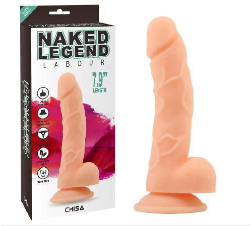Фалоімітатор на присосці Chisa Naked Legend Labour 7.9