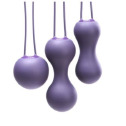 Набор вагинальных шариков Je Joue - Ami Purple, диаметр 3,8-3,3-2,7см, вес 54-71-100г
